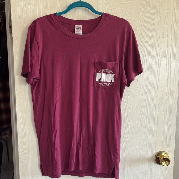 PINK Victoria's Secret Berry Tee - Picture 1 of 3